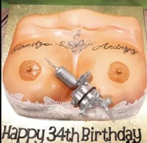 Boca-Raton-Florida-Bowtox-Fancy-Breast-Bachelor-Cake