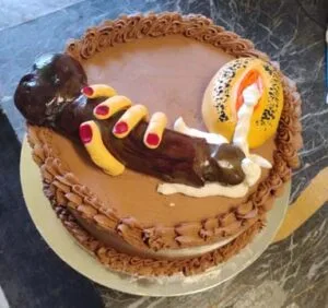 Boca-Raton-Florida-Custom-Bachelorette-Pussy-Dick-Combo-Cake